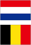 THE NETHERLANDS、BELGIUM